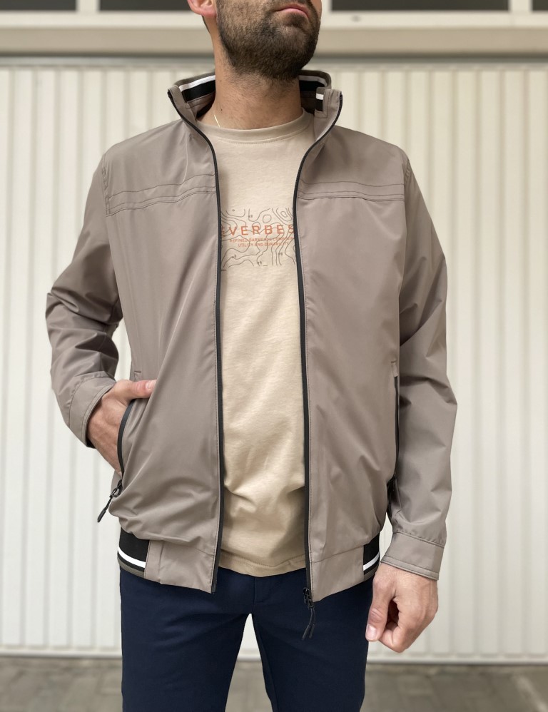 Ανδρικό μπεζ Jacket WS10160B φωτογραφία